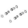 HSK Shower & Co! E98567 set S-koppelingen
