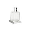 Inda Divo A15120BZ21 zeepdispenser gesatineerd glas verbronsd