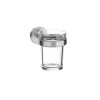 Inda Gealuna A1010ANE03 bekerhouder transparant helder glas/ mat zwart