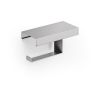 Inda Indissima A8826MWM rolmodule met deksel 200mm mat wit