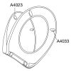 Pressalit Scandinavia PLUS 758035-D05999 toiletzitting met deksel rood