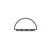 Exa-Lent Universal DS57200 dorpelprofiel 200cm, 5mm hoog, met plakstrip, transparant