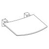 Keuco Collectie Plan 14980010038 klapzitting verchroomd/ lichtgrijs (RAL 7035)