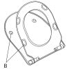 Villeroy en Boch Subway Slimseat 9M656101 toiletzitting met deksel wit