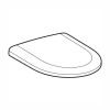 Geberit Renova 573010000 toiletzitting met deksel wit