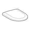 Geberit Renova 573015000 toiletzitting met deksel wit