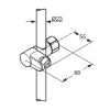 Kludi Zenta 7486905-00 glijstuk voor glijstang chroom