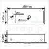 San4U 2500501 One Pack Queen (links) fonteinset wit keramiek/ nikkel RVS look