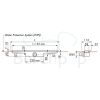 Easy Drain Compact 30 TAF Wall EDCOMTAFW200030 douchegoot 200cm zijuitloop