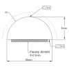 Exa-Lent Universal DS57200 dorpelprofiel 200cm, 5mm hoog, met plakstrip, transparant
