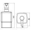 Emco Loft 052100102 zeepdispenser chroom (OUTLET)