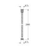 Grohe 22107000 VitalioFlex Metal doucheslang 200cm chroom