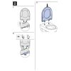 Geberit Renova Plan 573085000 toiletzitting met deksel wit