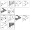 Duravit Starck 2 - D-Code 1003660000 softclose cilinder voor toiletzitting Starck 2 006699 / Starck 2 006339 / D-Code 006209 (set van 2)