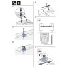 Geberit Renova Plan 573085000 toiletzitting met deksel wit