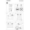 Laufen Il Bagno Alessi dOt 8929013000001 toiletzitting met deksel wit