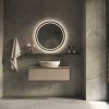 Phantom Mirrors Serie 002 002.60.60 ronde LED spiegel, 60 cm met directe en indirecte led rondom