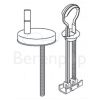 Pressalit Sway D 934001-BL6999 toiletzitting met deksel zwart