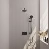 Brauer Edition 5-S-178 thermostatische inbouw regendouche met drukknoppen SET 67 mat zwart