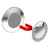 Smedbo Outline FK442 vergrootspiegel zelfklevend/magnetisch 5x chroom