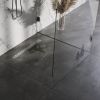 Brauer DR-SRF80NG douchegoot met standaard rooster en flens 7 x 80cm RVS geborsteld