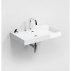 Clou New Wash Me CL0201432 wastafel 70x42cm glanzend wit keramiek