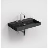 Clou New Wash Me CL0230432 wastafel 70x42cm mat zwart keramiek
