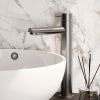 Brauer Edition 5-NG-002-HD5 verhoogde opbouw wastafelmengkraan model B RVS geborsteld PVD
