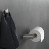 Geesa Shift Brushed Stainless Steel 919909-05-R toiletrolhouder zonder klep (rechts) RVS geborsteld