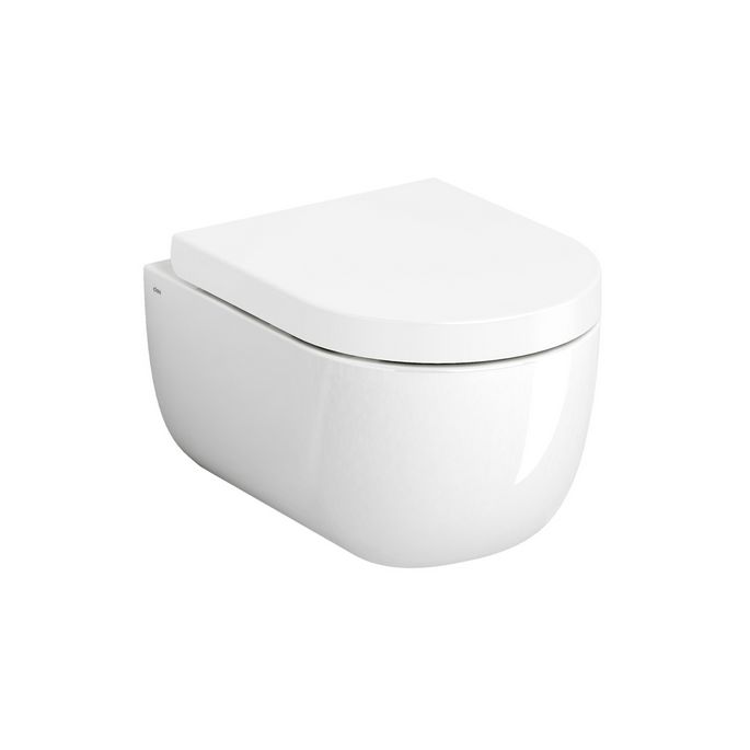 Clou Hammock CL0401080 wall-mounted toilet with white toilet seat