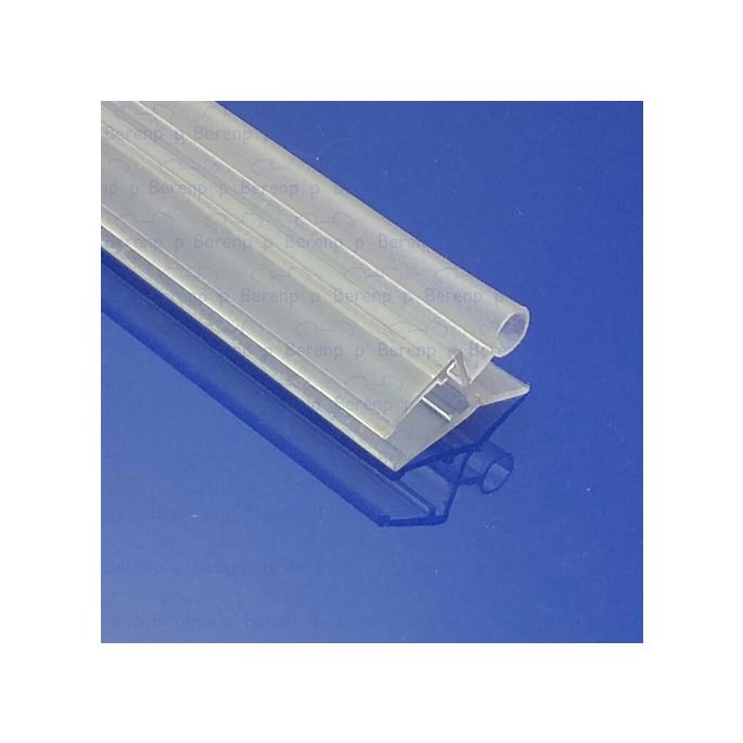Exa-Lent Universal sample piece shower rubber type DS03 - 2cm length and suitable for glass thickness 6mm - 1 flap 1 round