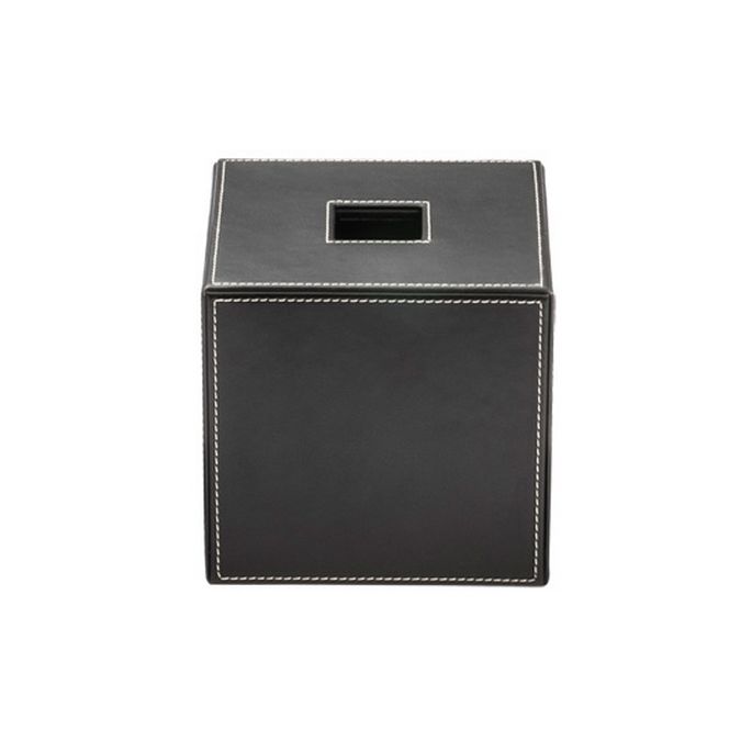 Decor Walther Brownie 0847860 BROWNIE KB41 tissuehouder kunstleder zwart