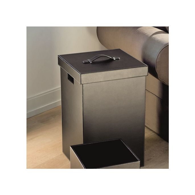 Decor Walther Brownie 0924960 BROWNIE WB wasmand kunstleder zwart