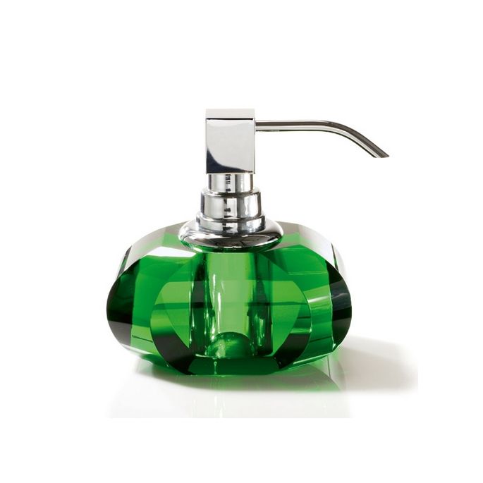 Decor Walther Crystal 0924296 KR SSP zeepdispenser (chroom pompje) English green Crystal