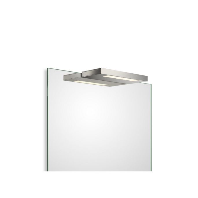 Decor Walther 0414334 SLIM 1-20 spiegellamp 20x7cm geborsteld nikkel