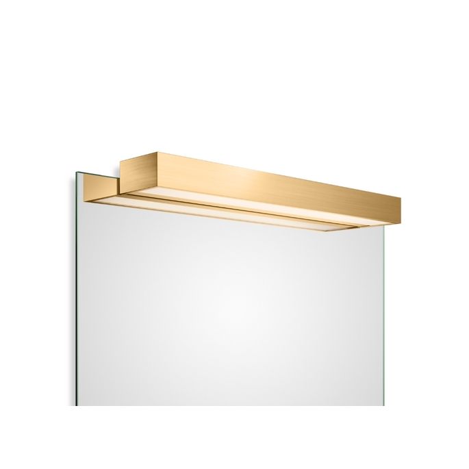 Decor Walther 0420082 BOX 1-60 N LED spiegellamp dimbaar 60x10cm mat goud