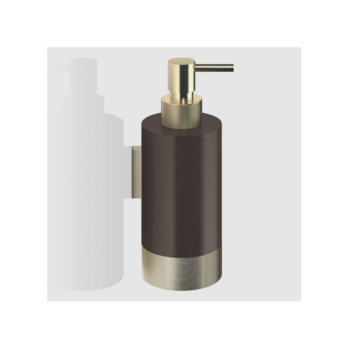Decor Walther Club 0855941 CLUB WSP 1 zeepdispenser mat goud en donker brons