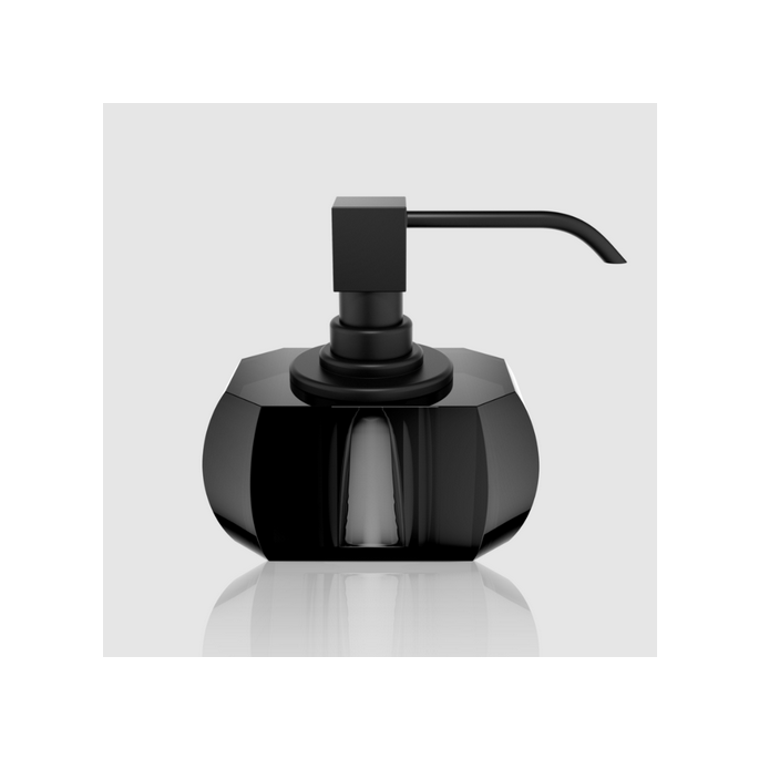 Decor Walther Kristall 0933594 KR SSP zeepdispenser antraciet glas - mat zwart