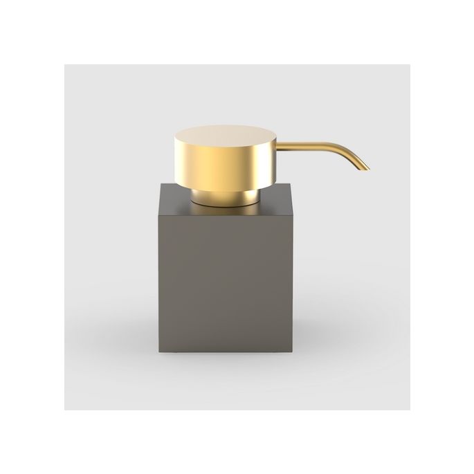 Decor Walther New Century 0860741 DW 476 N zeepdispenser mat goud en donker brons