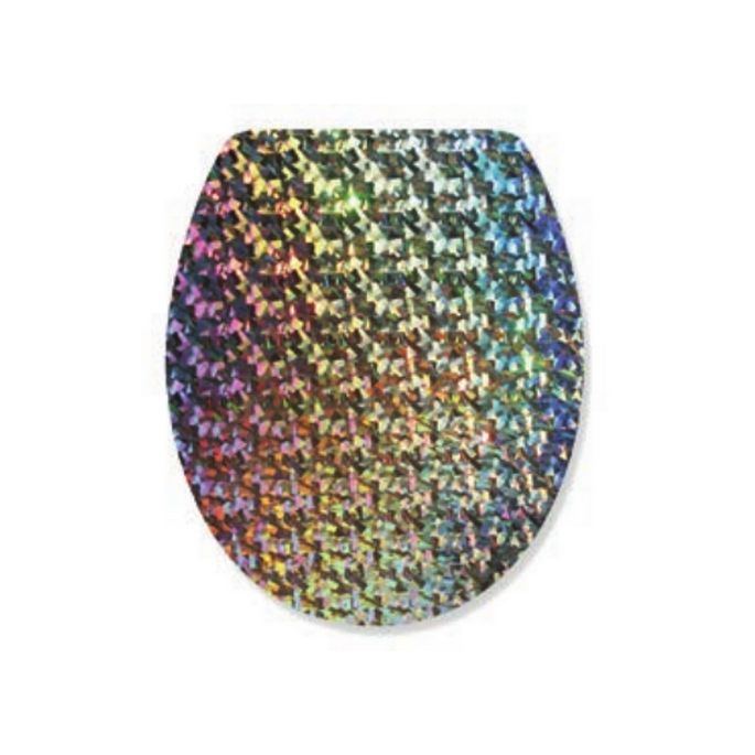 Diaqua Brillant 31171710 WC-Sitz mit Deckel glänzendes Motiv Kaleidoskop