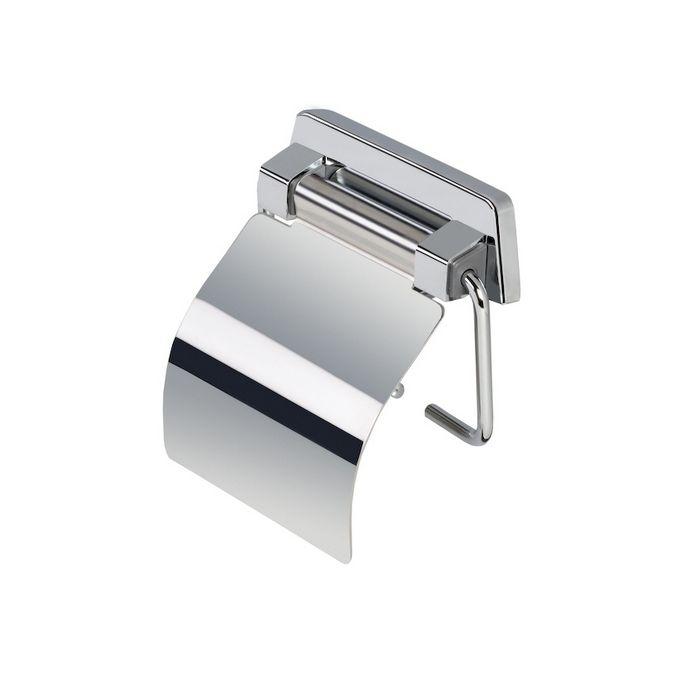 Geesa Standard 5144 toilet roll holder with lid chrome (Outlet)