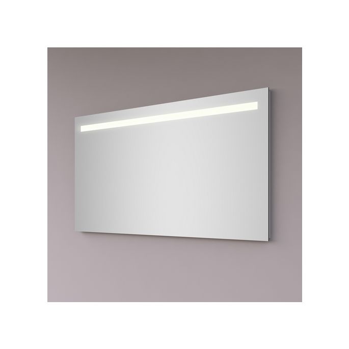 Hipp Design SPV 2020 spiegel 80x60cm met 1 horizontale LED baan en spiegelverwarming