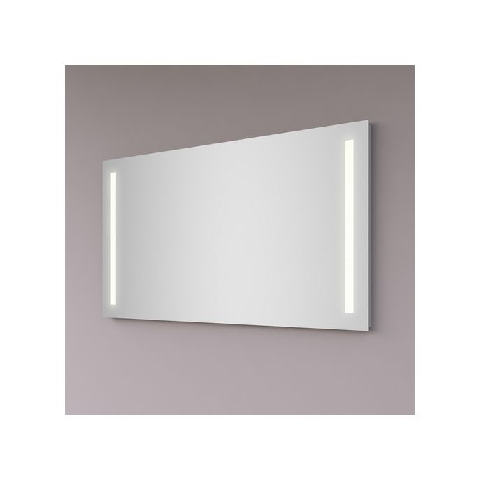 Hipp Design SPV 8010 spiegel 80x60cm met 2 verticale LED banen en spiegelverwarming
