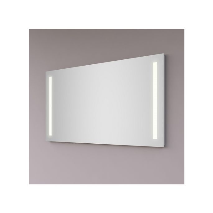 Hipp Design SPV 8040 spiegel 140x60cm met 2 verticale LED banen en spiegelverwarming