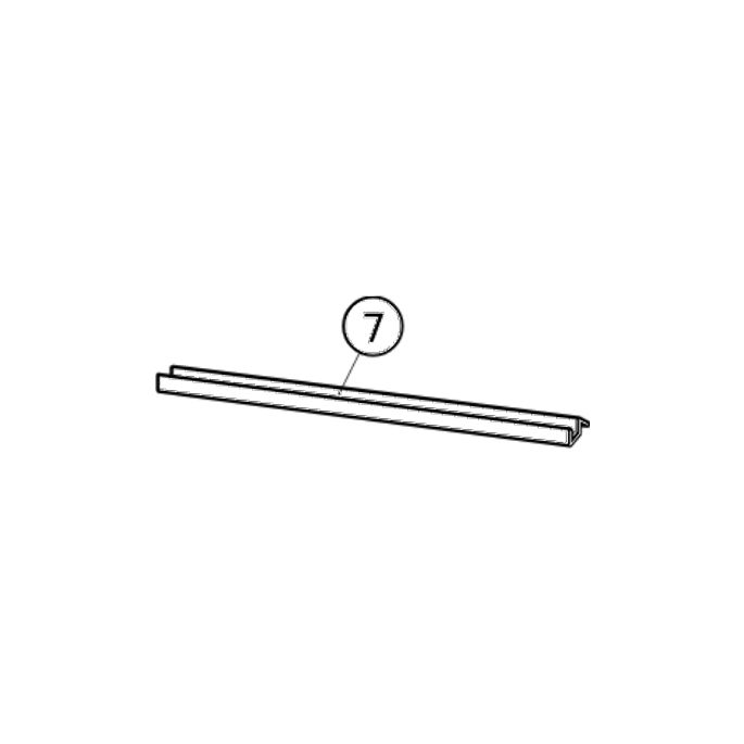 Huppe 501 Design, 061845 afvoerprofiel