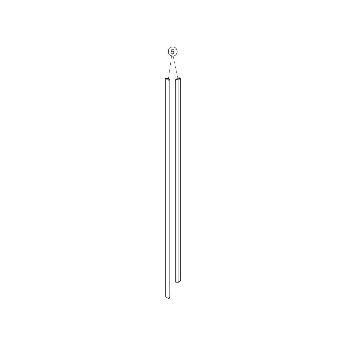 Huppe Alpha 2 - Classics 2 - X1 Flex, 068447 magneetstrippen, set