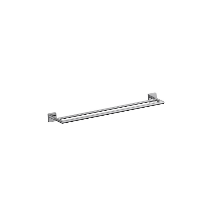 Inda Forum Quadra 3000 A3019CCR dubbele handdoekhouder 65 cm chroom