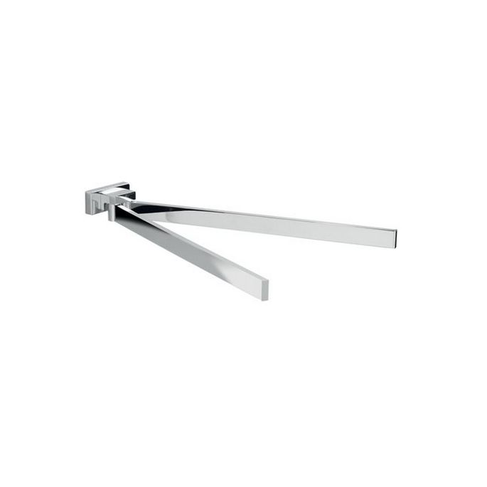 Inda Lea A1815ACR 2-lids handdoekhouder chroom