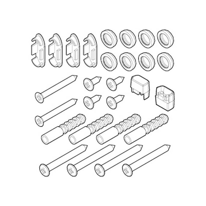 Novellini R01BJ2P1-A montageset wit 030