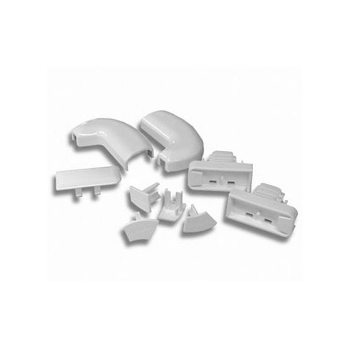 Novellini R03YOAPRF-30 set end pieces and cover plates white 030